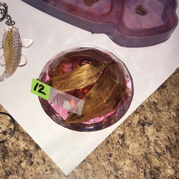 Diamond Epoxy Resin Creation - Picture 1 of 2